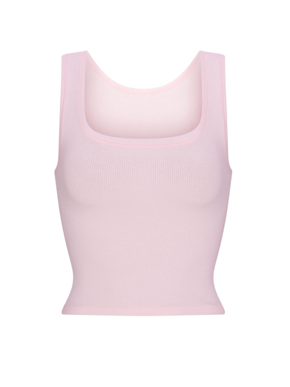 SKIMS Cotton Ribbed Tank Cherry Blossom NWT